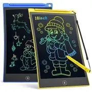 2 Pack LCD Writing Tablet 10" Doodle Board Drawing Tablet for Kits Toddlers