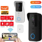5G Smart Wireless WiFi Video Doorbell 2K Security Cam Phone Door Ring Intercom
