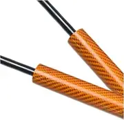 1 Set Gas Struts Compatible With VW Tiguan 5N 1st 2007-2018 Front Hood Bonnet Modify Lift Support Damper Shock Absorber Prop Rods(Orange Carbon Fiber)