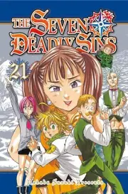 Seven Deadly Sins Volume 21 Manga GN Nakaba Suzuki Fighting Festival New Mint