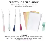 WRMK Foil Quill Freestyle Combo FOUR USB Pens, 40 pcs Foil & Tape Roll