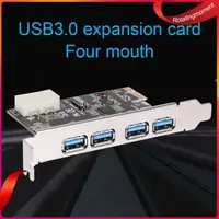 在飛比找蝦皮購物優惠-佳易家百貨 4口USB 3.0擴展卡PCIE轉USB3.0電