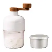 Ice Maker Manual Ice Crusher,Snow Cone Machine Household Portable Ice3043