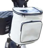 Bike Handlebar Bag, Bike Front Insulated/Cooler Bag, Waterproof Bicycle Frame...