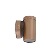 CLA LIGHTING Outdoor Wall Mounted Low Glare GU10 Downlight - 54mm Aged Copper