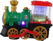 Early Educational Train Toy Boys and Girls Steaming Train Electric Lights Simulation Plaything