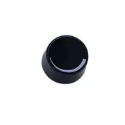 Clipsal - Mechanisms Rotary Knob Standard Range - Dimmer - Black - 32EDIM-KB-A-BK