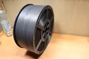 12mm HAND PALLET BLACK STRAPPING BANDING COIL ROLL 2000M FOR CARTONS BOXES