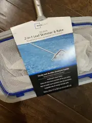 2 in 1 leaf skimmer & Rake for water pool pond BNWT