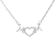 [RTY] Mom Necklace for Mother's Day Birthday Funny Love Heart Mom Necklace from Daughter Son