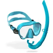 Cressi Z2S Mask & Corsica Snorkel Set - Compact Frameless Mask with Low Volume