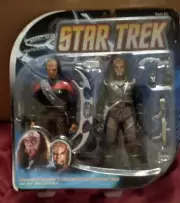 Diamond Select Star Trek Deep Space 9 Chancellor Gowron & LT. Commander Worf NIB