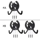Decorative Iron Horseshoe Wall Hook Clothes Hook Clothes Hanger for Children