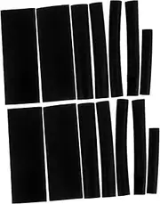 TOPPERFUN DIY Electrical Repair Pcs Heat Shrink Tubing Set Cable Insulation Kit Black for Enhanced Wire Protection