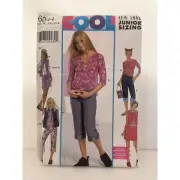 #6044 New Look Misses Shirt Top and Pants Sewing Pattern SIZE 3-13
