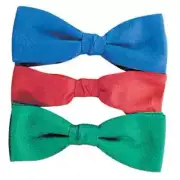 Narrow Bow Tie Neck Formal Tux Fancy Dress Halloween Costume Accessory 4 COLORS