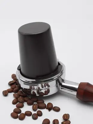 風格簡約食品級不鏽鋼手搖磨豆機通用咖啡接粉杯意式手柄接粉器 (7.4折)