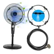 Fan Misting Kit Fan Misters for Cooling Outdoor Misting Fans for Outside 18 IN