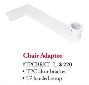 TPC Dental Chair Bracket for Left Handed unit Setup