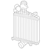 Genuine Audi Inter-Cooler 4M0-145-803-BP
