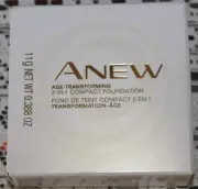 Avon ~ Anew ~ Age Transforming 2-in-1 Compact Foundation ~ AY202 MEDIUM BEIGE
