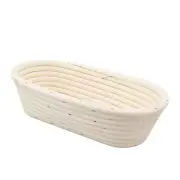 25cm Bread Proofing Basket Set Oval Natural Rattan Sourdough Proofing Basket