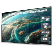 AWOL 100Inch ALR Projector Cinematic Screen UST 16:9 170° Viewing Angle Ambient 95% Ceiling Light Giant Cinema Screen