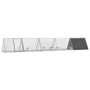 Andala Pets Rabbit Cage Dark Grey 504.5x80.5x71 cm