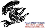 Alien Xenomorph Predator Game Movie TV Vinyl Sticker Decal Car Window Wall 6"
