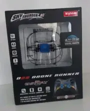 SKY THUNDER RC SYM D63 DRONE RUNNER. 2.4 GHZ RADIO CONTROL W/ DIGITAL REMOTE.