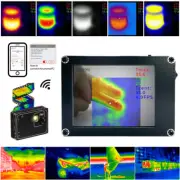 2.4" Infrared Thermal Imager & 200MP Visible Light Camera IR Resolution 32 x 32