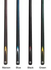 Graphite Pool Snooker Billiard Cue Set 4 cues