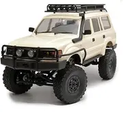 Apawband RC Rock Crawler RC Truck 4x4 WPL C54-1 RTR 1/16 Scale RC Crawler, Off Road Truck All Terrain with Upgraded Chassis and Shock, 260 Motor New Gearbox, Bumper Roof Rack Hobby Toy Adult 16+