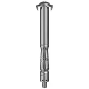 M4 x 30mm Hollow Wall Anchor Carbon Steel Zinc Plated - Pack of 100