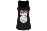 Grindstore Womens/Ladies Creature Of The Night Vest Top (Black) - UTGR4017