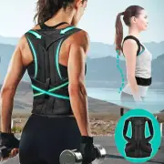 Posture Corrector Adjustable Back Brace Shoulder Support Belt Brace Straightener