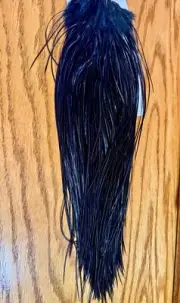Whiting Pro Grade Saddle Black - Fly Tying
