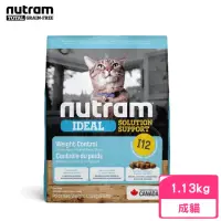 在飛比找momo購物網優惠-即期品【Nutram 紐頓】I12專業理想系列-體重控制貓雞