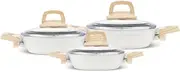 KARACA Swiss Crystal 6 Piece PAN Set Creamy