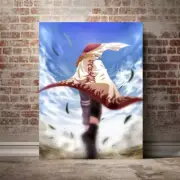Naruto Poster Anime Peripherals Mural Canvas Painting Decoration Room 55x80cm B