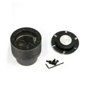 SAAS Steering Wheel Boss Kit Cast Alloy Black for Land Rover Series 2-2A-3 72-On