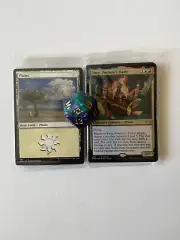 MtG Modern Horizons 2 oversized spindown land packs bundle D20 die dice
