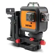 DATUM Green Beam 3 x 360degree Multi-Line Laser Level Kit DT3X360GS2