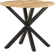 Side Table 68x68x56 cm Solid Mango Wood Home Accent