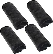 DIYEAH 2 Pair Anti Slip Gel Particles Cane Grip Pads Wheelchair Armrest Covers for Wheelchair Walker Office Chair
