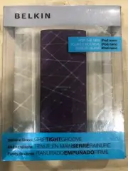 Belkin Silicone Sleeve Griptight Groove For Ipod Nano F8Z403tt