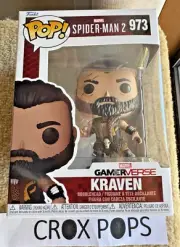 Spider-Man 2 - Kraven GAMERVERSE 973 Funko Pop Vinyl New in Mint Box + Protector