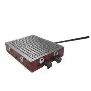 12×16 in CNC Permanent Magnetic Chuck w/ Extended Wrench for Milling Machine