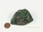 1:6 Dragon Figure WW2 German M35 M42 Helmet Cover Oak Spring Camouflage DA314