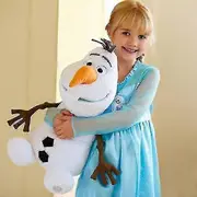 unbrand 50 Cm Frozen Anna Elsa Dolls Snow Queen Princess Anna Elsa Doll Toys Stuffed Frozen Plush teenager Toys Birthday Christmas Gift-i Olaf 50cm 1